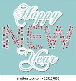 Happy new year poster