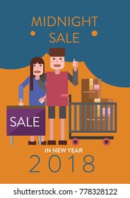 Happy New Year Poster Design