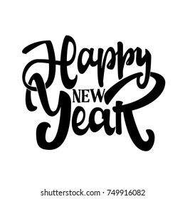 Happy New Year. Poster for your design.