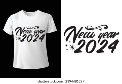 
Happy new year retro design for t-shirt, cards, frame artwork, bags, mugs, stickers, tumblers, phone cases, print etc.