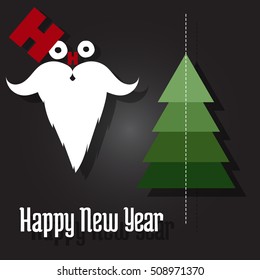 happy new year, Santa Claus