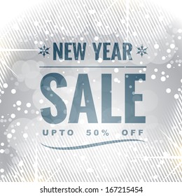 happy new year seasonal sale design