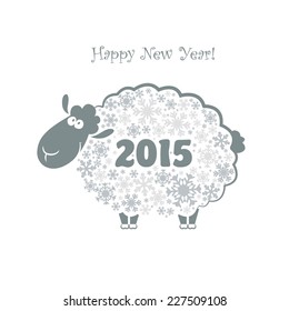 happy new year sheep