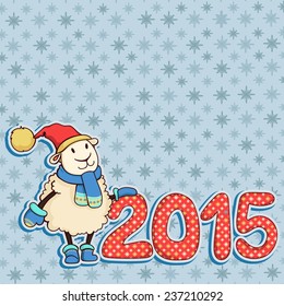 Happy new year sheep