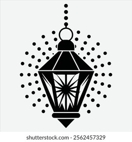 Happy new year, Silhouette White background illustration