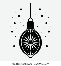 Happy new year, Silhouette White background illustration