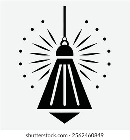 Happy new year, Silhouette White background illustration
