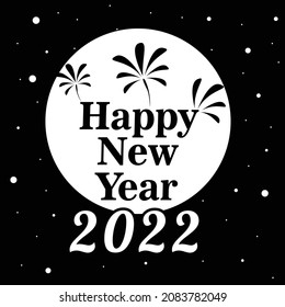 happy new year simple design