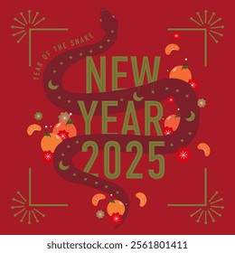 Happy New year of snake 2025