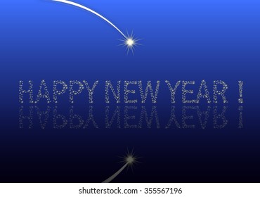 Happy New Year Stars