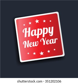 Happy New Year Stickers