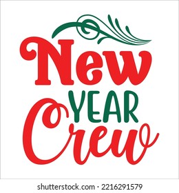 Happy new year svg cut file