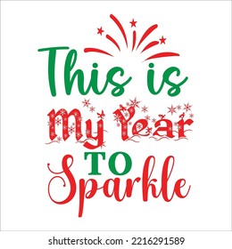 Happy new year svg cut file
