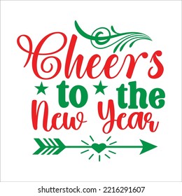 Happy new year svg cut file