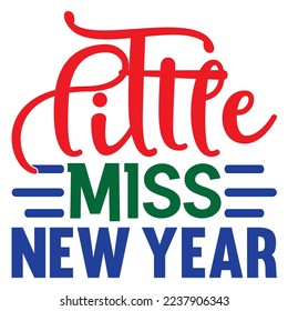 Happy New Year SVG Design Vector File.