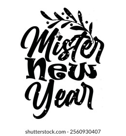 Happy new year SVG,, Design | Happy New Year SVG,, Cut File for Cutting | New year concept, lettering vector illustration isolated on white background.
