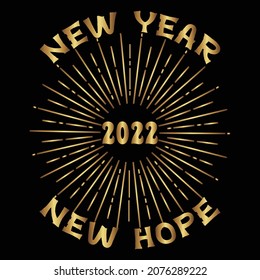 Happy New Year T Shirt Design