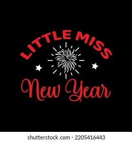 happy new year t shirt design vactor file