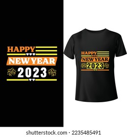 Happy new year t shirt design, typography design, new year font, happy new year typography design for t shirt, happy new year font free download, font generator,