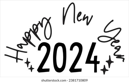 Happy New Year T shirt Design, Happy New Year 2023, New Year T shirt Design Bundle.