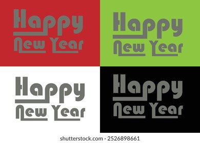 Happy New Year t shirt design .New Year typography t shirt.