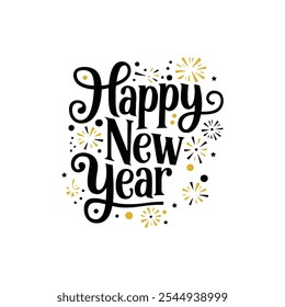 happy new year t shirt design 