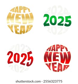 Happy New Year templates, 2025