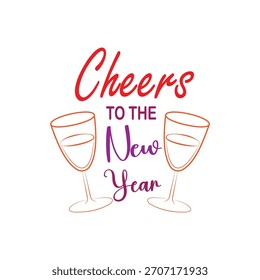 Feliz año nuevo diseño de texto