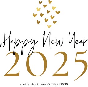 Happy New Year Text Effect Design 