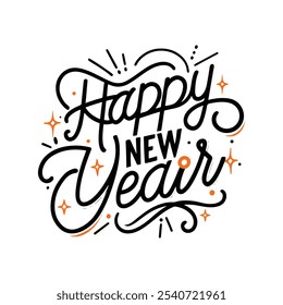 Feliz Año Nuevo Imágenes de texto Descarga gratis