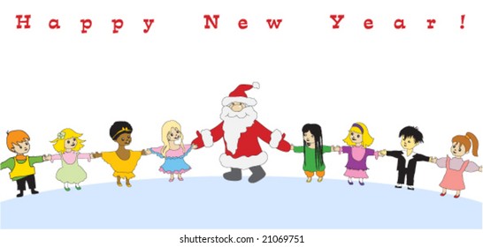 Happy New Year! (to sing and dance in a ring).