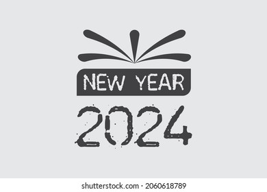  Happy New Year T-shirt Design illustration