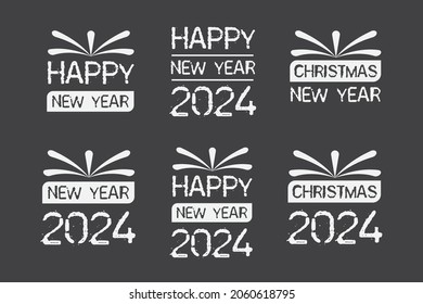  Happy New Year T-shirt Design illustration