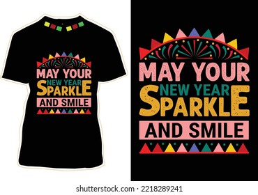 Happy New Year T-shirt Design