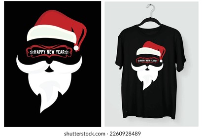 Happy New Year T-shirt design 