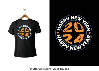 Happy New Year T-Shirt Design