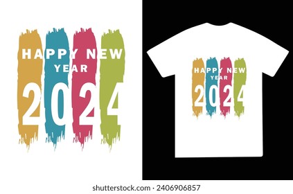 Happy New Year T-shirt Design