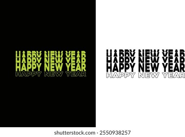 Happy new year t-shirt design,graphic design.