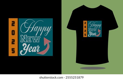 happy new year t-shirt, new year t-shirt, t shirt, latest t shirt designs, black tshirt