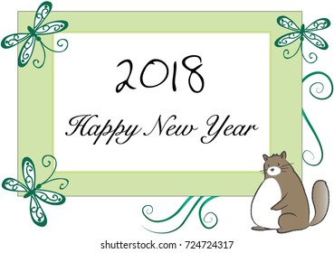 happy new year two thousand zero one eight years