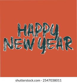 happy new year typography art design. abstract banner poster background. 2025 lunar new year board. eps vector format concepts dark day.