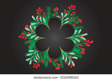 Happy new year typography background design.