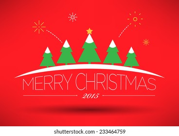 Happy New Year Typography Design 
