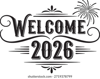 Diseño de tipografía de feliz año nuevo
