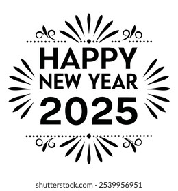 Happy New Year Typography Designs