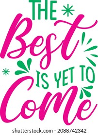 Happy New Year Typography T-Shirt design for upcoming Happy New Year festival 2022.