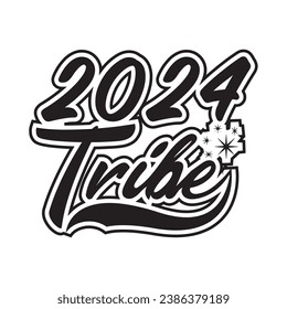 

Happy new year typography t-shirt design