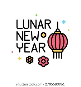 Happy New Year Typography Vector – Modern Typography, Glitter Effects, Fireworks Icons, Party Elements, Holiday Template