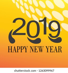 Happy new year vector