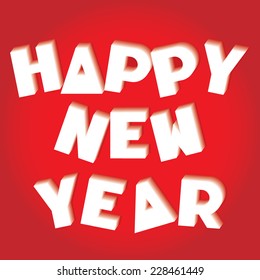 Happy New Year Vector